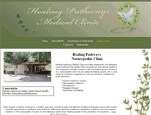 Tablet Screenshot of healingpathwaysmedical.com